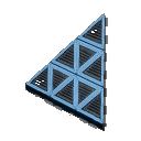 Reinforced Deck Wide Triangular Ramp - 3 meters
