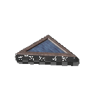 Wooden Deck Triangular Flooring - 1 meter