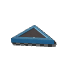 Reinforced Deck Wooden Triangular Flooring - 1 meter