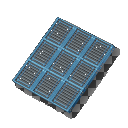 Reinforced Deck Half-Height Ramp - 3m